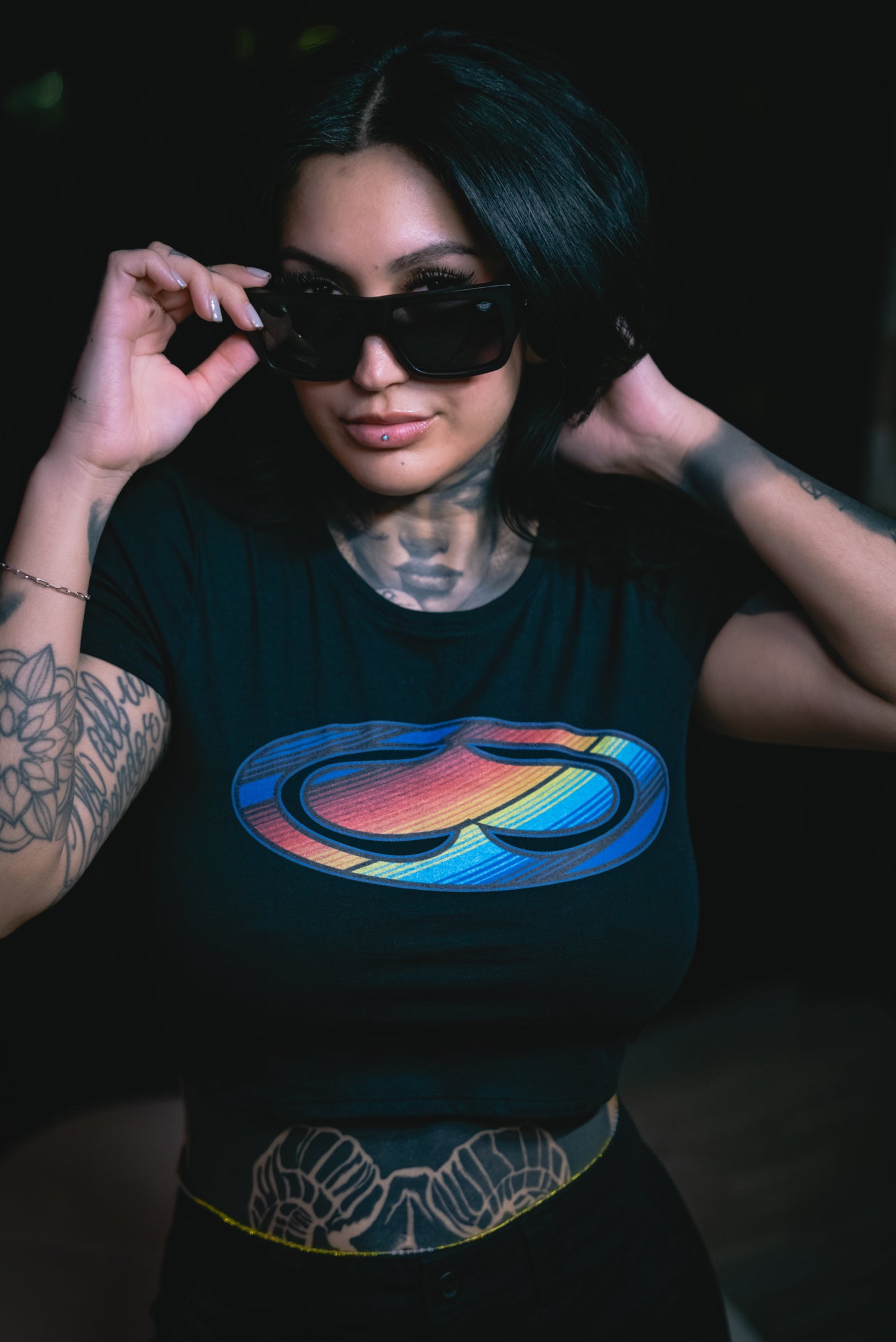 Zarape Women's Crop Tee