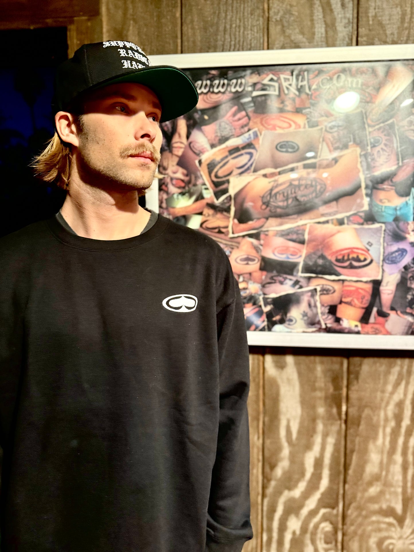 Embroidered OG Spade Crewneck