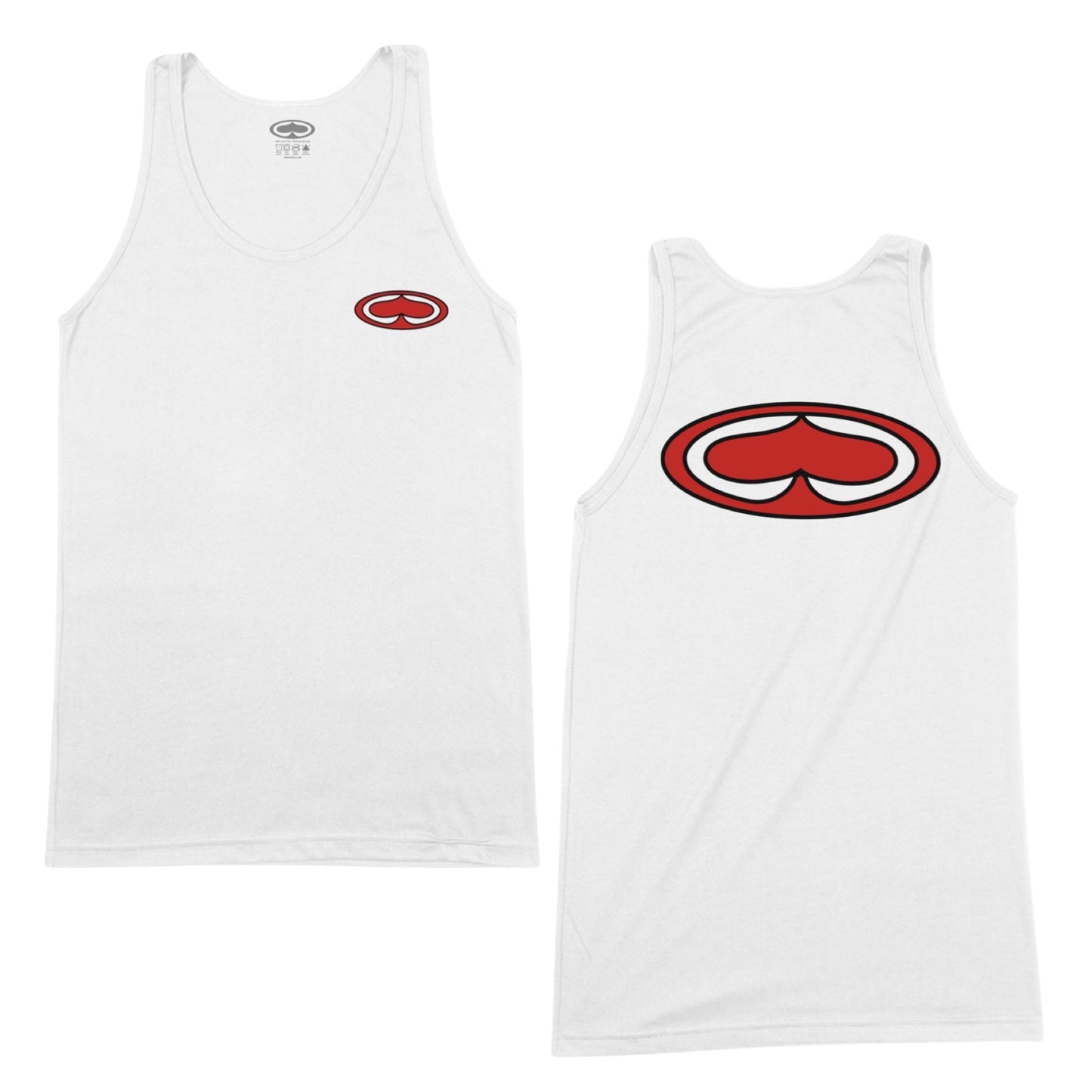 Stay Spaded Tank - White