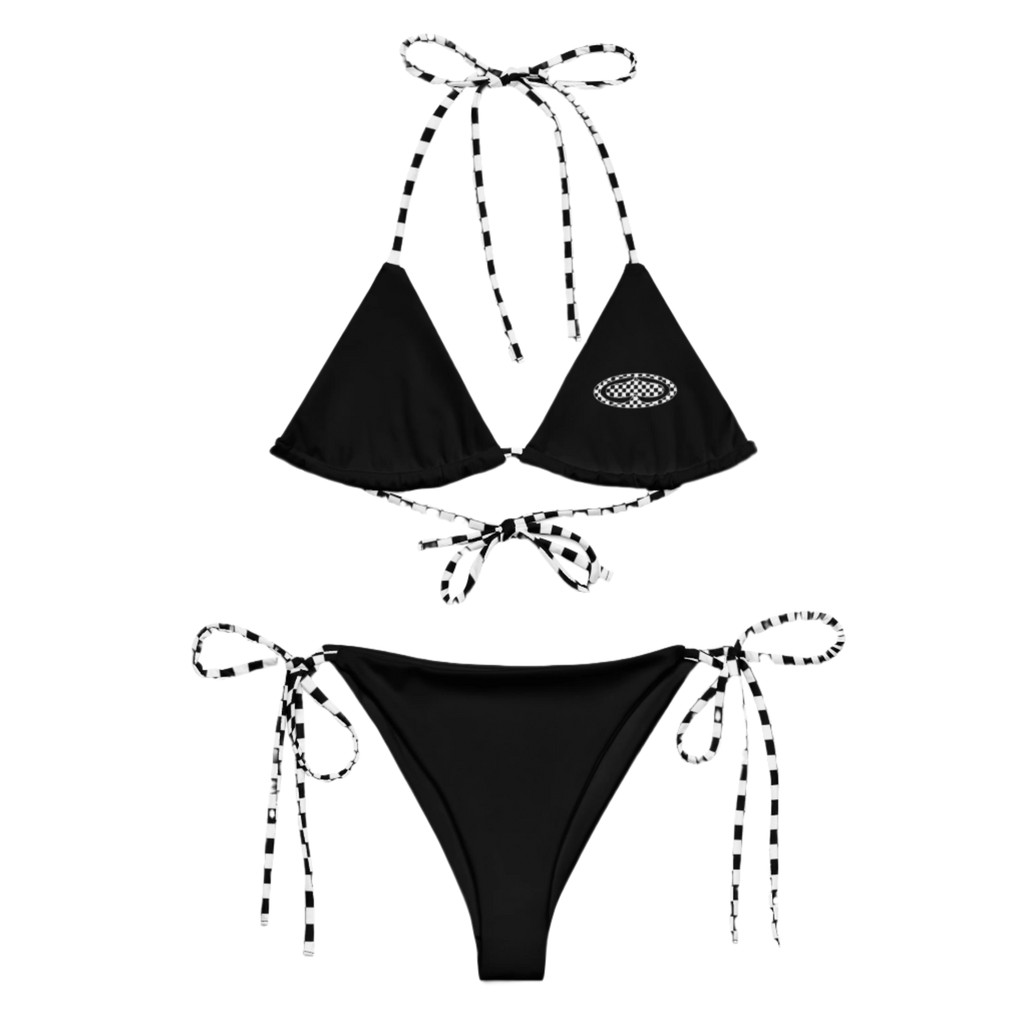Checkered Spade Bikini