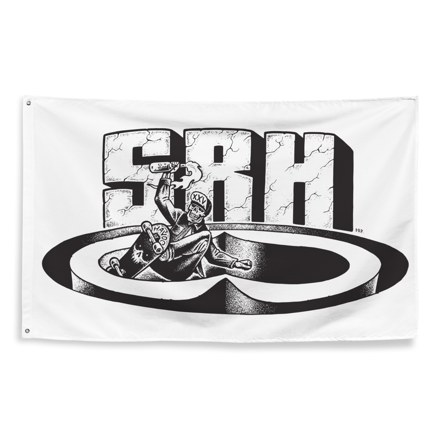 Skate & Destroy Wall Flag