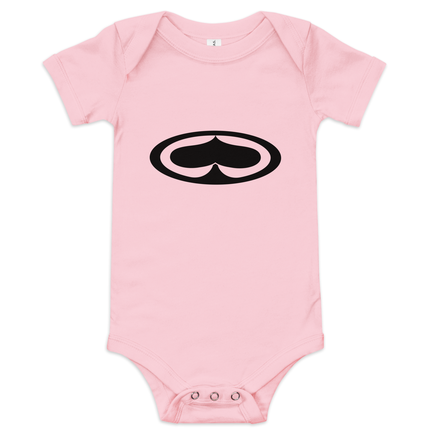 Spaded Baby One Piece (Pink)