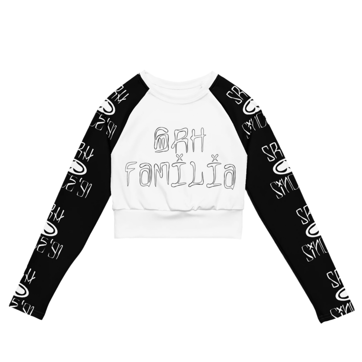 Women's Hesher Cropped Long Sleeve (Black)