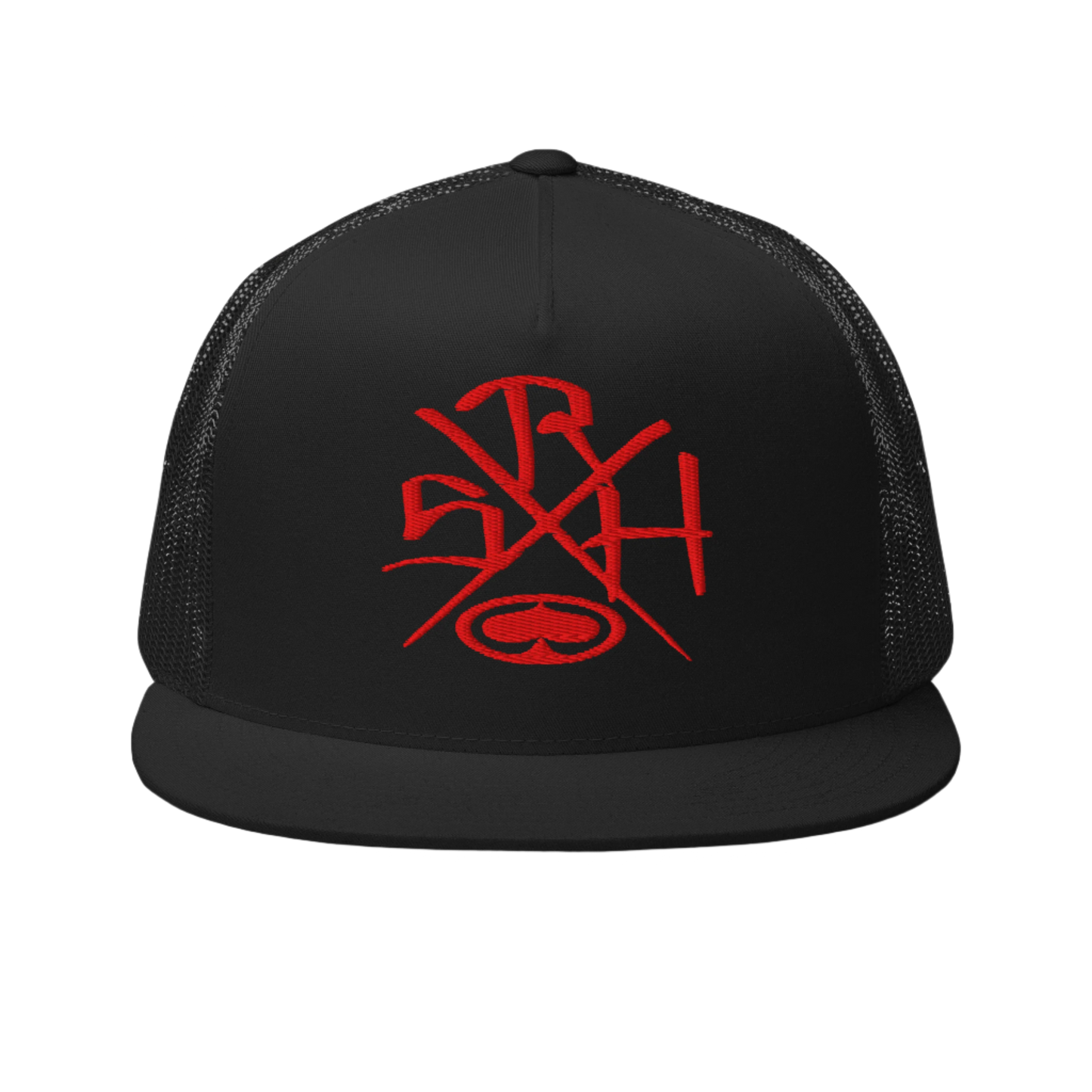 Placas Trucker Hat (Red/Black)