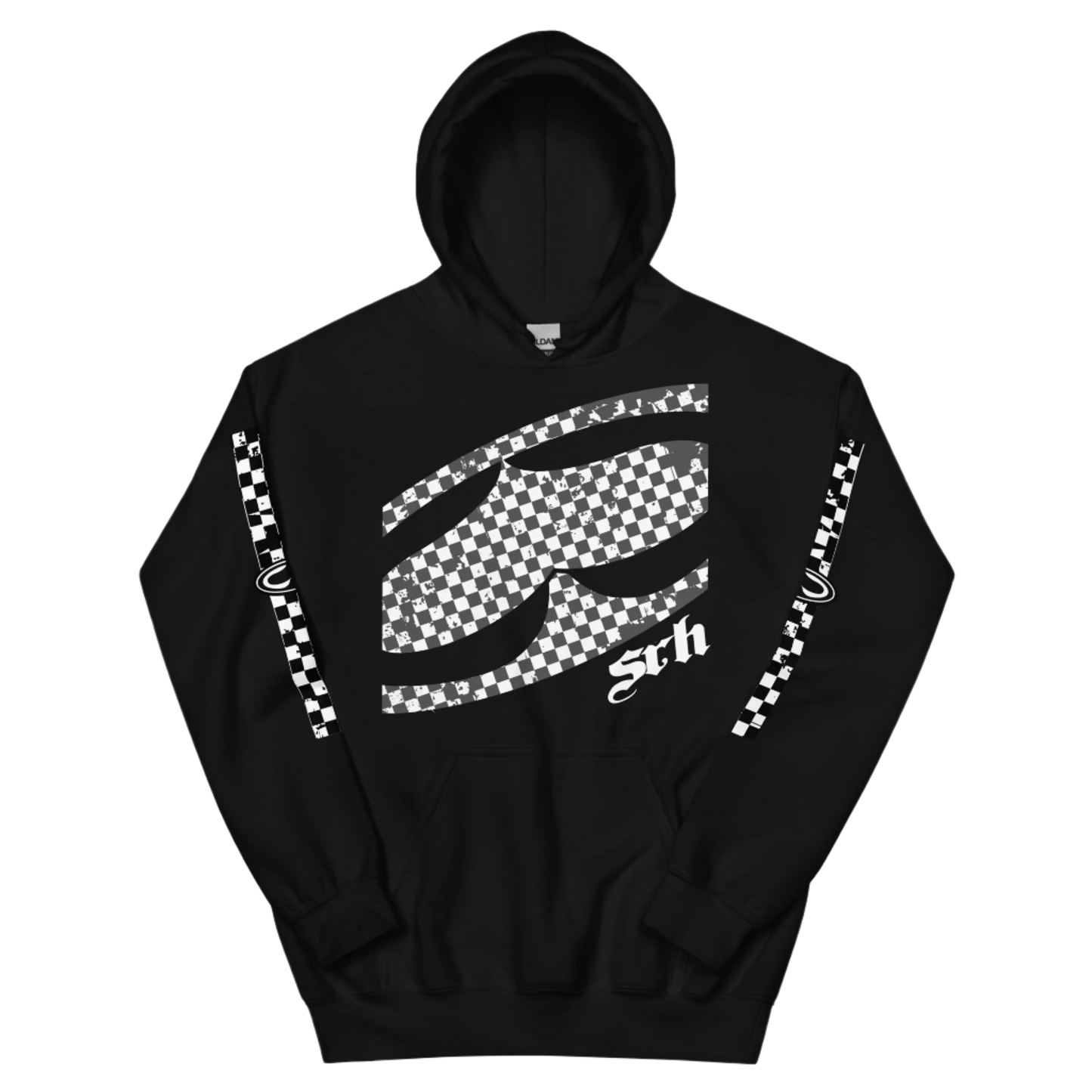 Checked Out Hoodie (Black)