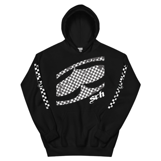 Checked Out Hoodie (Black)