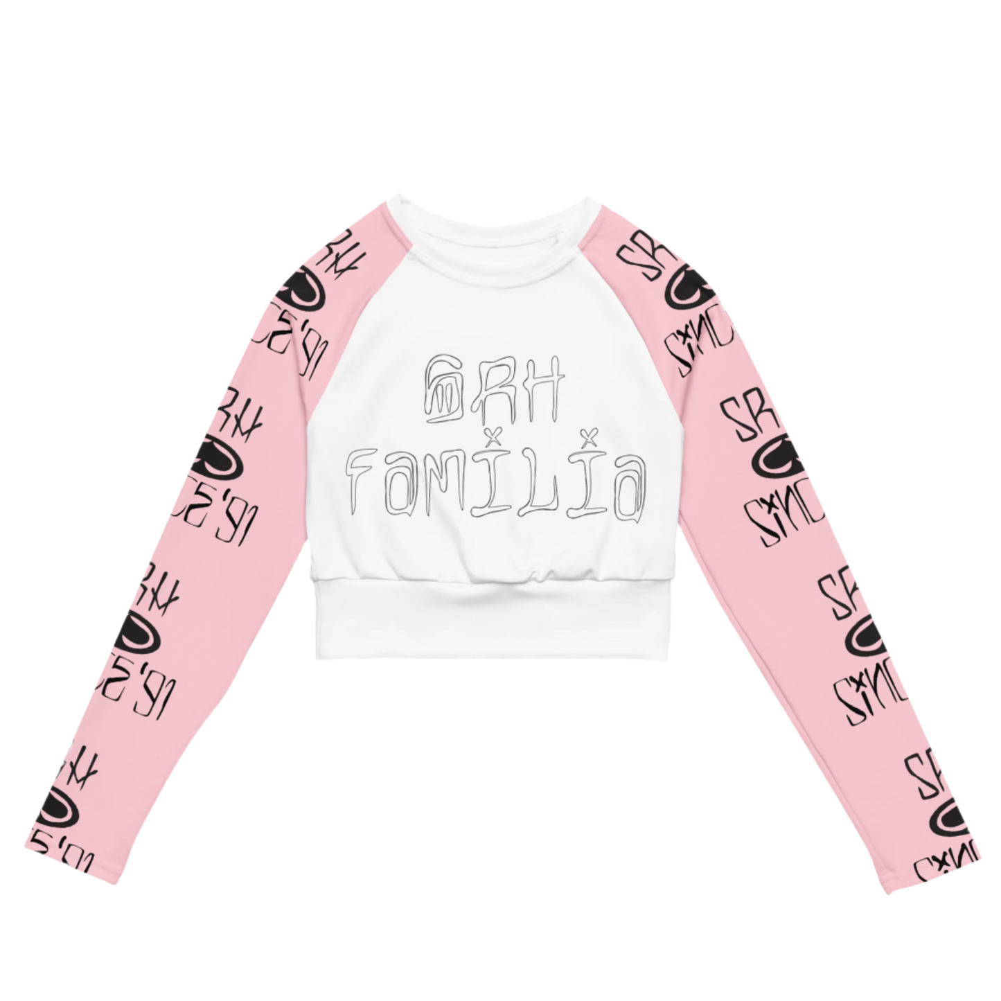 Women's Hesher Cropped Long Sleeve (Pink)