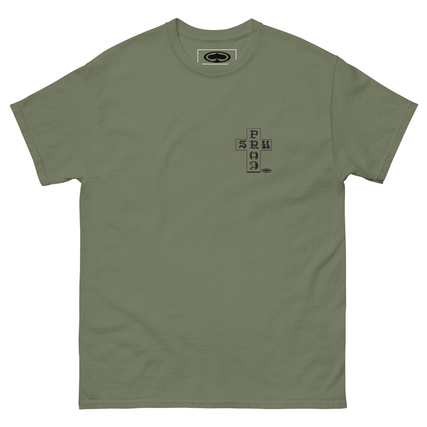 Cross Tee (Green)