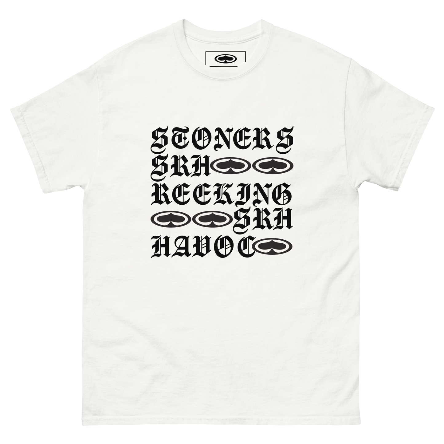 R Habits Tee (Black/White)