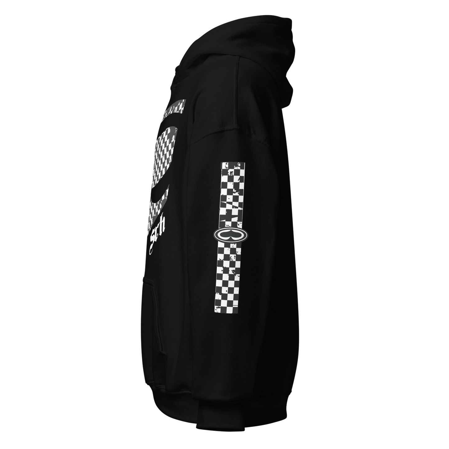 Checked Out Hoodie (Black)