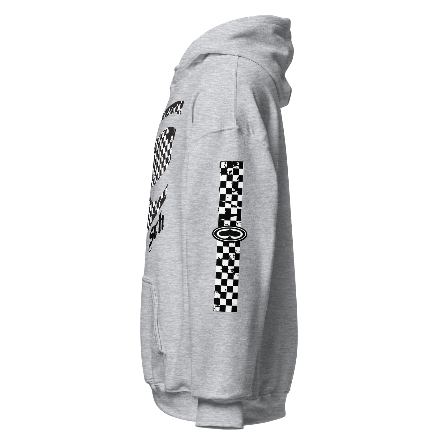 Checked Out Hoodie (Grey)