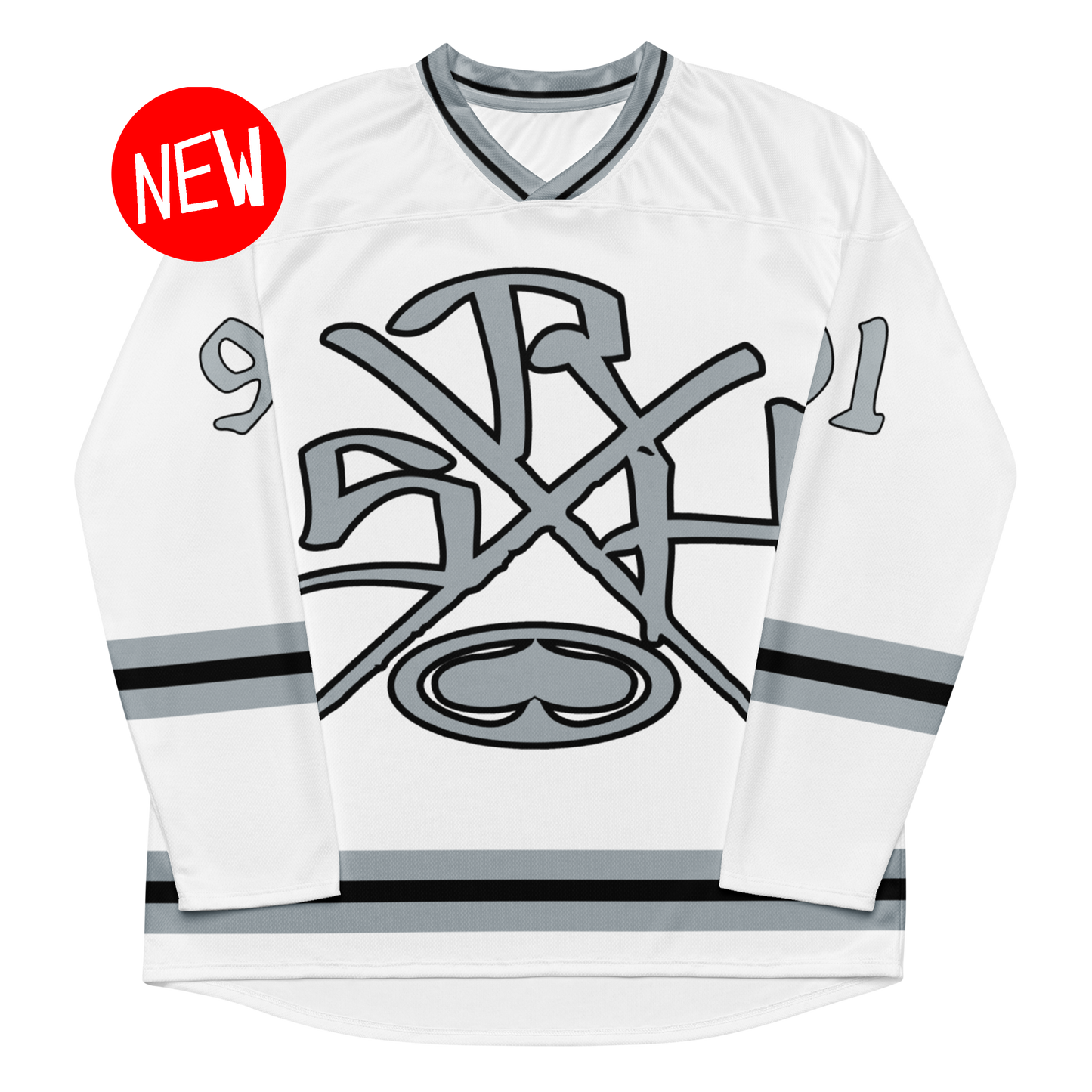 Spade Hockey Jersey (White)