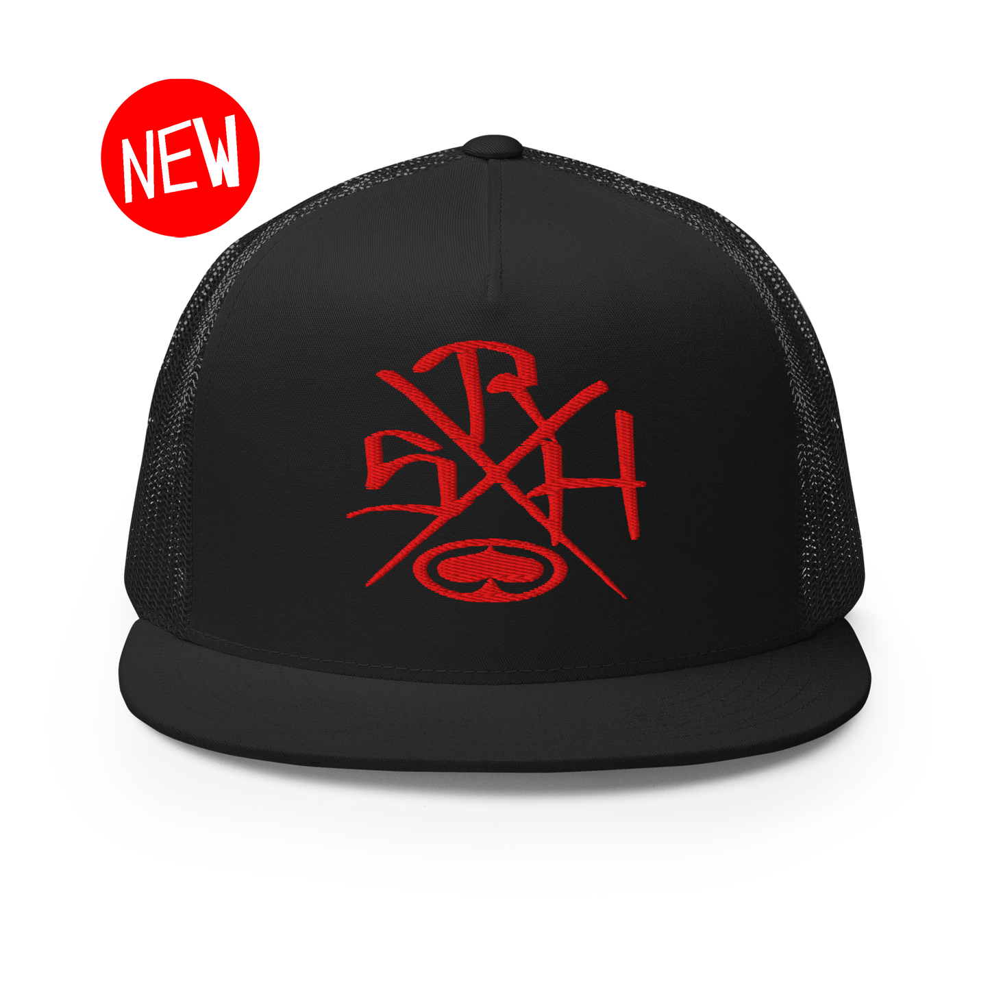 Placas Trucker Hat (Red/Black)