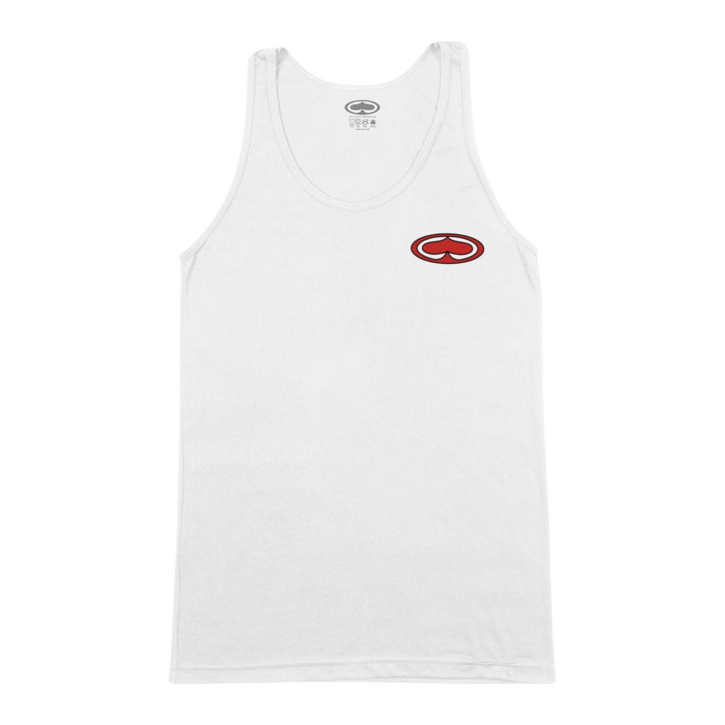 Stay Spaded Tank - White