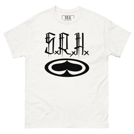 Brush Stamp Tee (White)