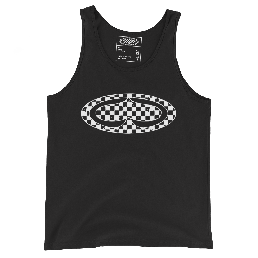 Checkered Spade Tank Top