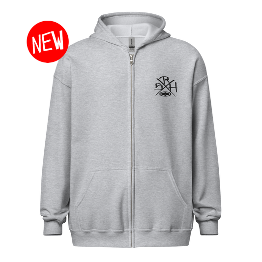 Placas Zip Hoodie (Grey)