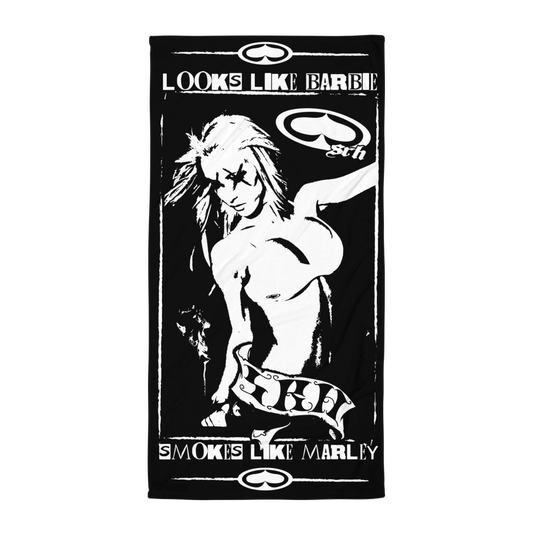 Smoke Like Marley Towel (Black) [LIMITED EDITION]