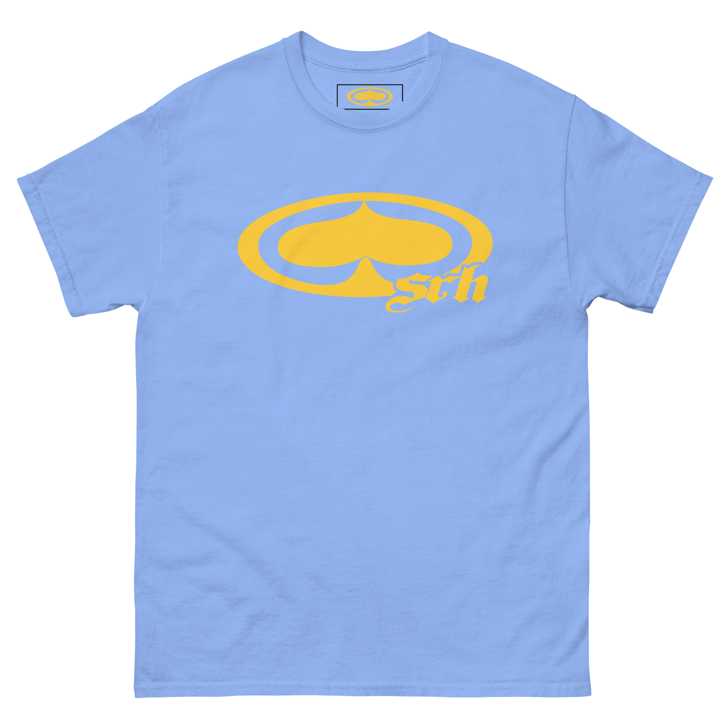 The Charger Tee (Yellow/Blue)