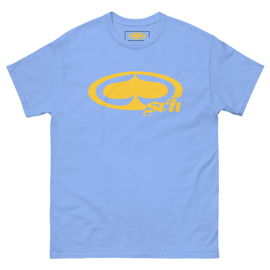 The Charger Tee (Yellow/Blue)