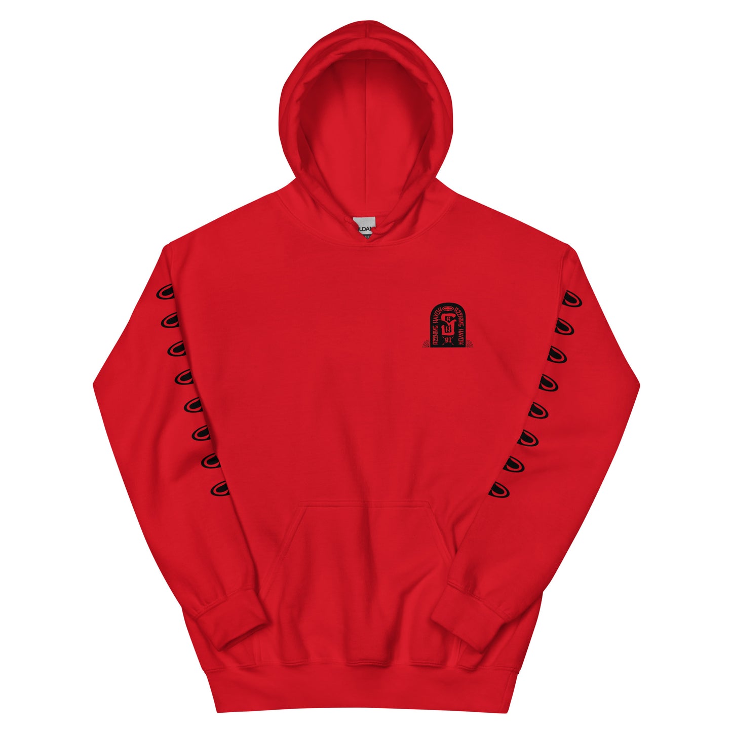 Clique Hoodie (Red)