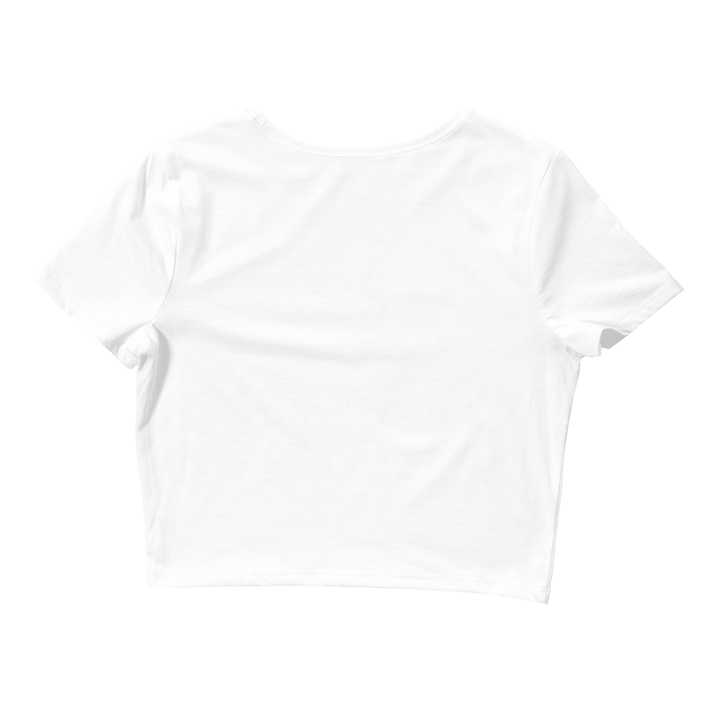 Women's West of Five Crop Tee (White)